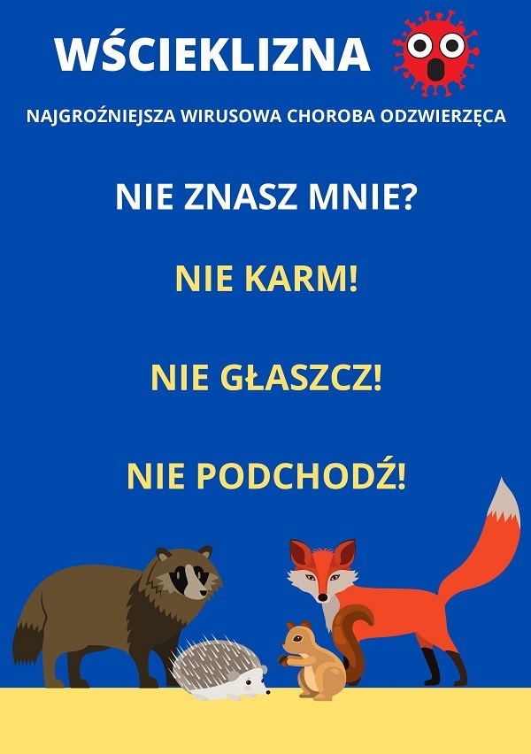 Ikona do artykułu: Przypadki wścieklizny na terenie województwa mazowieckiego!